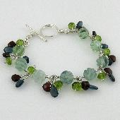 blue gemstone jewelry peridot bracelets women