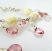 pink pearl handmade bracelets