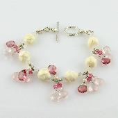 white pearl bracelets women