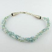 blue gemstone jewelry aquamarine wire wrap jewelry necklaces